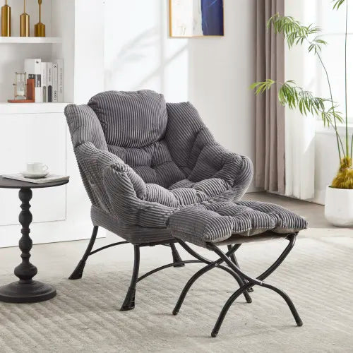 Aura Spinal™ — Ergonomic Posture-Support Reading Chair & Ottoman Set