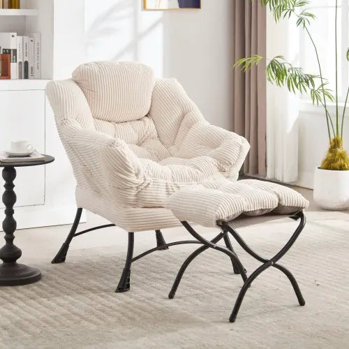 Aura Spinal™ — Ergonomic Posture-Support Reading Chair & Ottoman Set