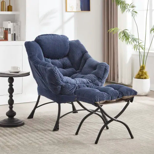 Aura Spinal™ — Ergonomic Posture-Support Reading Chair & Ottoman Set