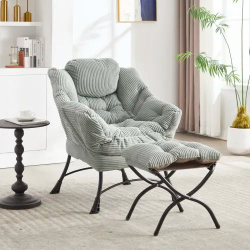 Aura Spinal™ — Ergonomic Posture-Support Reading Chair & Ottoman Set