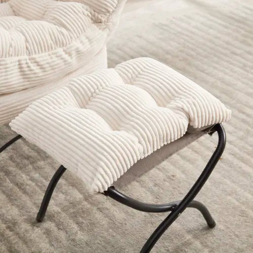 Aura Spinal™ — Ergonomic Posture-Support Reading Chair & Ottoman Set
