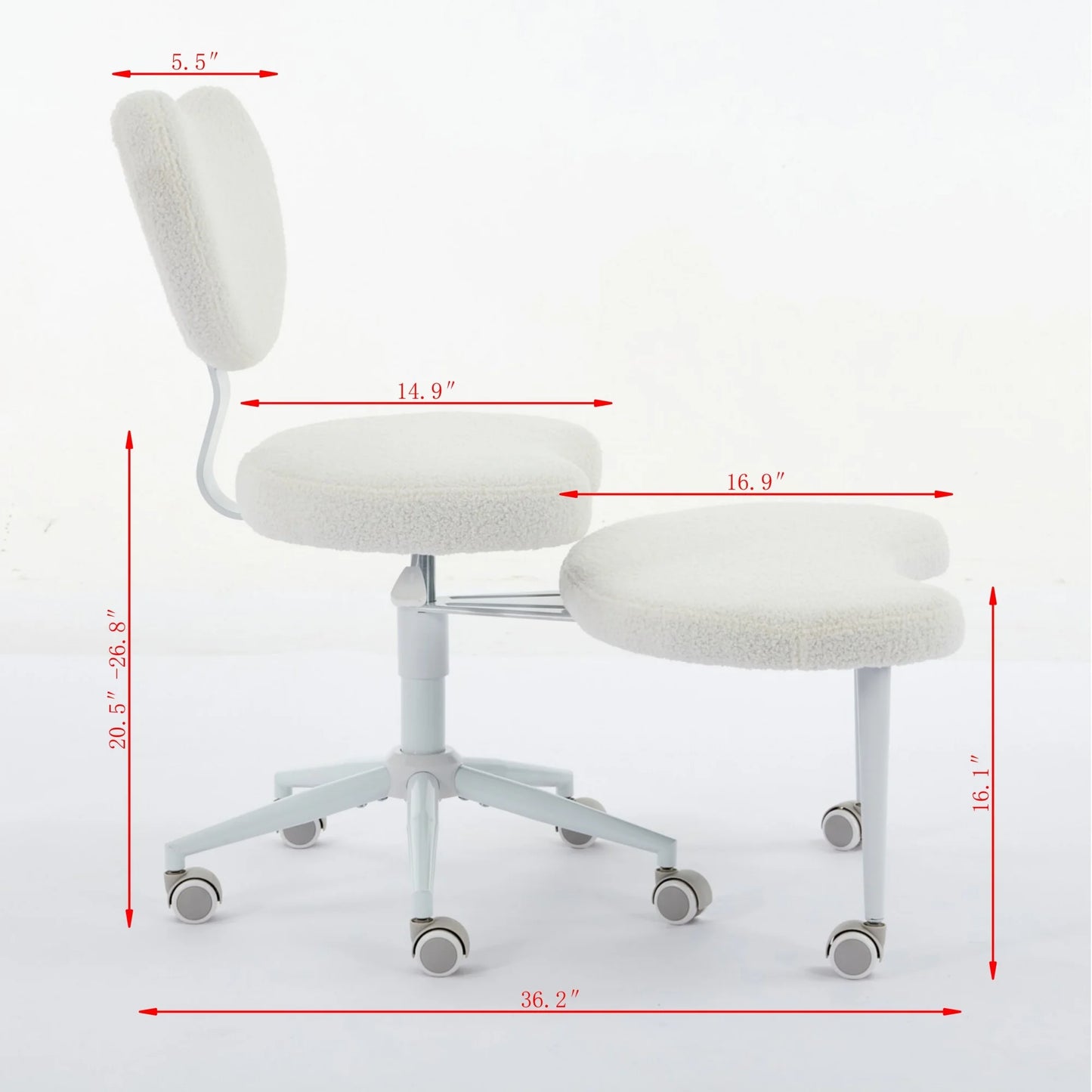 Aura Spinal™ — Active-Postural Convertible Ergonomic Desk Chair