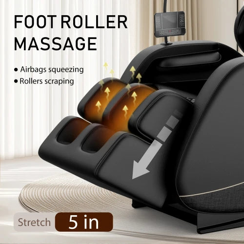 Aura Spinal™ — Zero-Gravity Ergonomic Massage & Posture-Support Chair