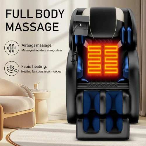 Aura Spinal™ — Zero-Gravity Ergonomic Massage & Posture-Support Chair