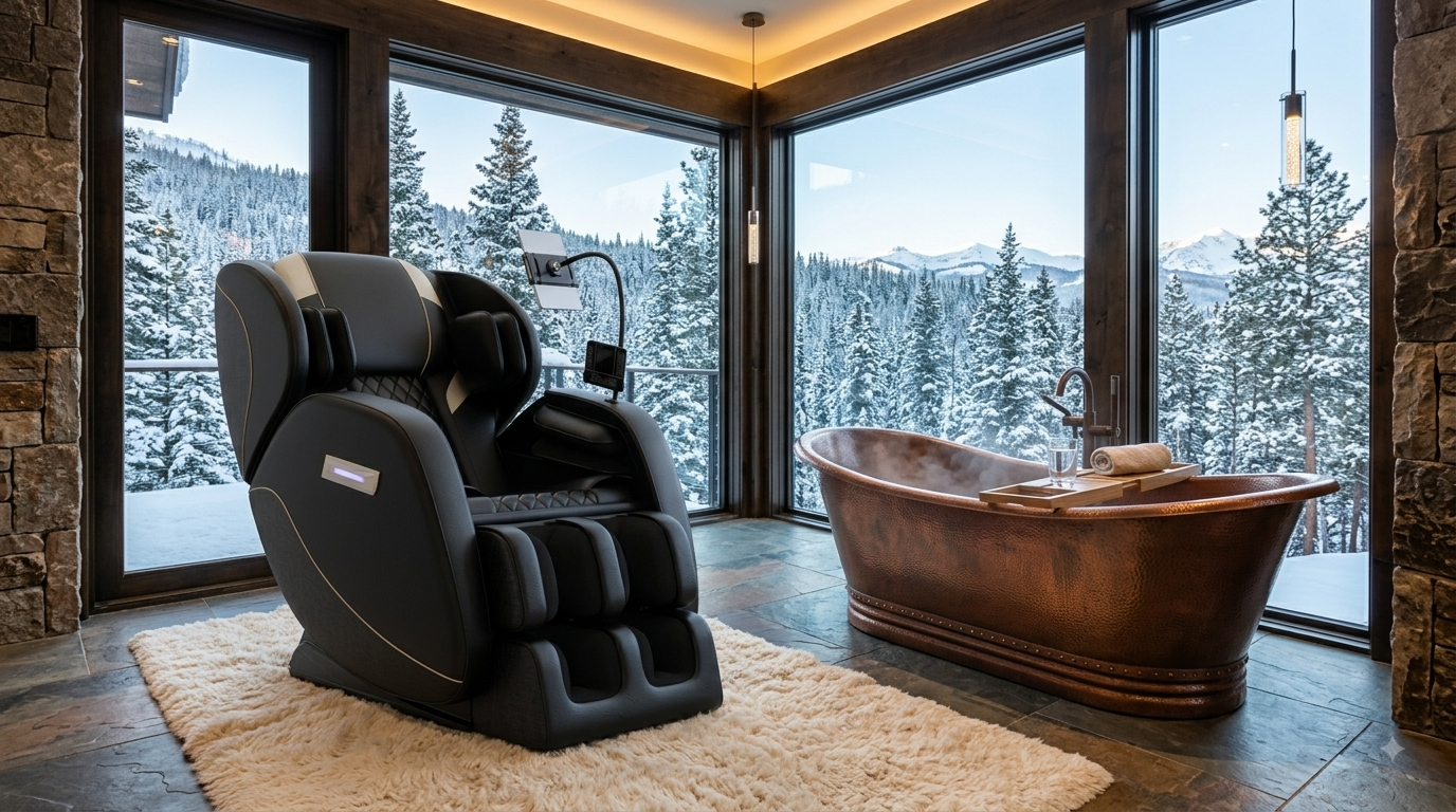 Aura Spinal™ — Zero-Gravity Ergonomic Massage & Posture-Support Chair