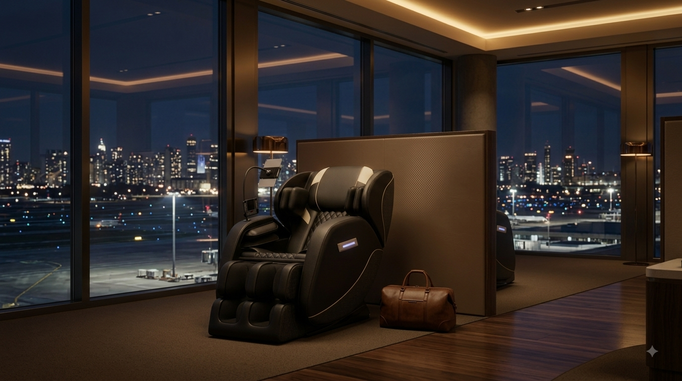 Aura Spinal™ — Zero-Gravity Ergonomic Massage & Posture-Support Chair