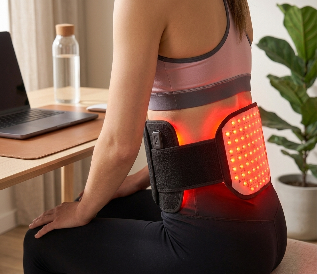 Aura Spinal™ — Restorative Infrared & Red Light Lumbar Wellness Belt