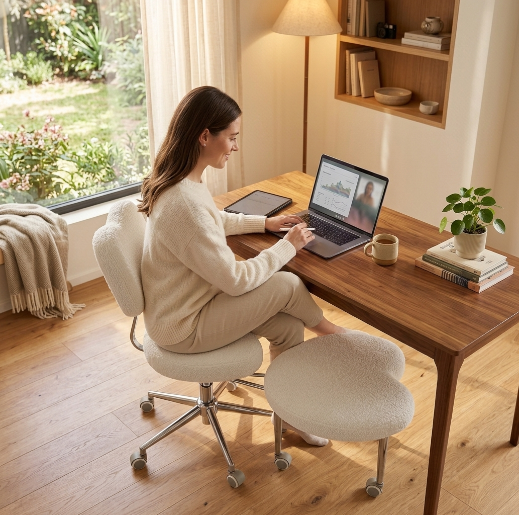 Aura Spinal™ — Active-Postural Convertible Ergonomic Desk Chair
